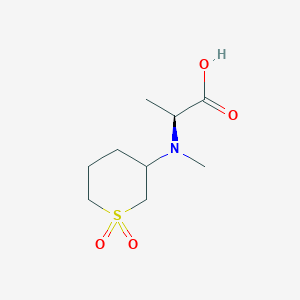 N-(1,1-Dioxidotetrahydro-2H-thiopyran-3-yl)-N-methyl-L-alanine