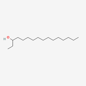molecular formula C16H34O B1294295 十六烷-3-醇 CAS No. 593-03-3