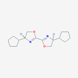 (4S,4'S)-4,4'-Dicyclopentyl-4,4',5,5'-tetrahydro-2,2'-bioxazole