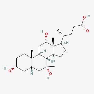 (R)-4-((3R,5S,7R,8R,9S,10S,12S,13R,14S,17R)-3,7,12-Trihydroxy-7,10,13-trimethylhexadecahydro-1H-cyclopenta[a]phenanthren-17-yl)pentanoic acid