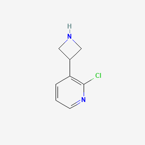 3-(Azetidin-3-yl)-2-chloropyridine