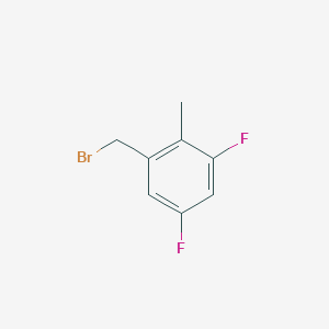 1-(Bromomethyl)-3,5-difluoro-2-methylbenzene