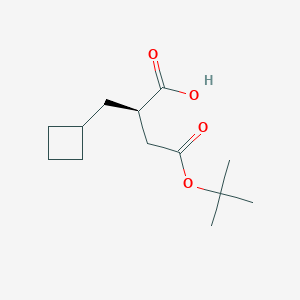 (R)-4-(tert-Butoxy)-2-(cyclobutylmethyl)-4-oxobutanoic acid