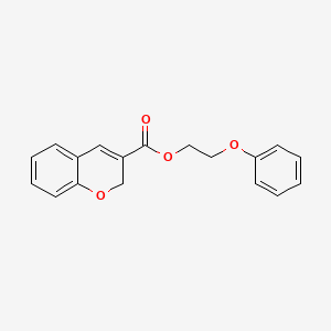 2-Phenoxyethyl 2H-chromene-3-carboxylate