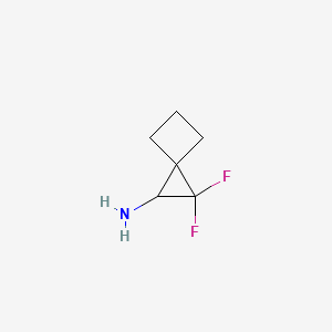 2,2-Difluorospiro[2.3]hexan-1-amine