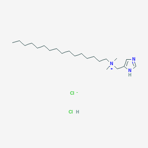 N-((1H-Imidazol-5-yl)methyl)-N,N-dimethylhexadecan-1-aminium chloride hydrochloride