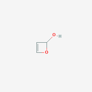 molecular formula C3H4O2 B12943353 Oxetol 