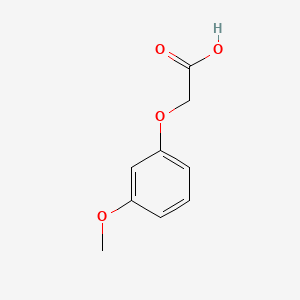 molecular formula C9H10O4 B1294339 3-甲氧基苯氧乙酸 CAS No. 2088-24-6