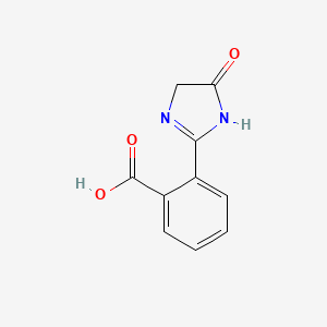 2-(5-Oxo-4,5-dihydro-1H-imidazol-2-yl)benzoic acid