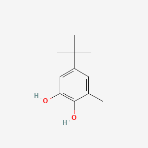 molecular formula C11H16O2 B1294344 5-叔丁基-3-甲基邻苯二酚 CAS No. 2213-66-3