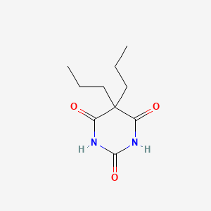 molecular formula C10H16N2O3 B1294345 5,5-Dipropylbarbituric acid CAS No. 2217-08-5