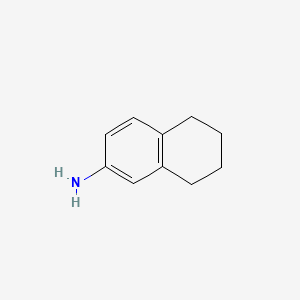 molecular formula C10H13N B1294346 5,6,7,8-四氢-2-萘胺 CAS No. 2217-43-8