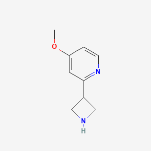 2-(Azetidin-3-yl)-4-methoxypyridine