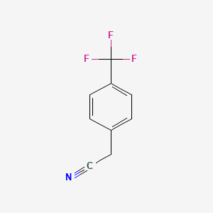molecular formula C9H6F3N B1294351 4-(三氟甲基)苯乙腈 CAS No. 2338-75-2