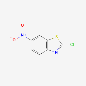 molecular formula C7H3ClN2O2S B1294357 2-氯-6-硝基苯并噻唑 CAS No. 2407-11-6