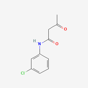 molecular formula C10H10ClNO2 B1294358 N-(3-氯苯基)-3-氧代丁酰胺 CAS No. 2415-87-4