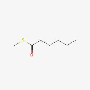 molecular formula C7H14OS B1294360 S-甲基己硫酸酯 CAS No. 2432-77-1