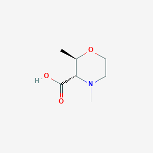 (2R,3S)-2,4-Dimethylmorpholine-3-carboxylic acid