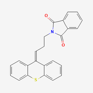 2-(3-(9H-Thioxanthen-9-ylidene)propyl)isoindoline-1,3-dione