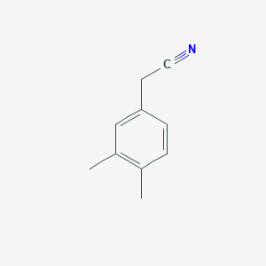 molecular formula C10H11N B1294366 2-(3,4-二甲苯基)丙腈 CAS No. 3020-06-2
