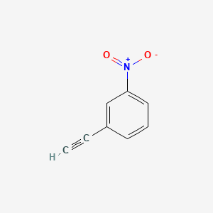 molecular formula C8H5NO2 B1294367 3-ニトロフェニルアセチレン CAS No. 3034-94-4