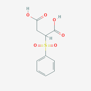 2-(Phenylsulfonyl)succinic acid