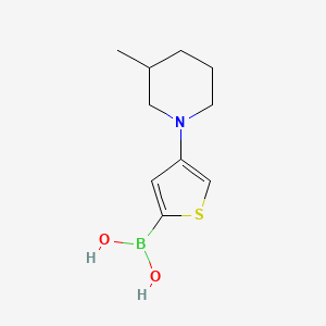 (4-(3-Methylpiperidin-1-yl)thiophen-2-yl)boronic acid