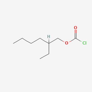 molecular formula C9H17ClO2 B1294376 2-乙基己基氯甲酸酯 CAS No. 24468-13-1