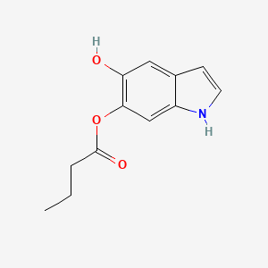 5-Hydroxy-1H-indol-6-yl butyrate