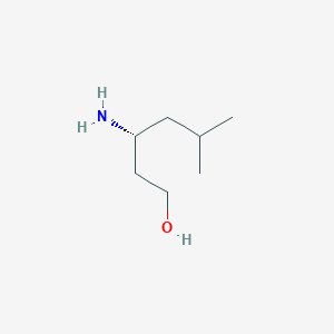 (R)-3-amino-5-methylhexan-1-ol