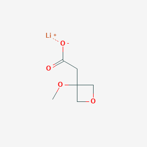 Lithium 2-(3-methoxyoxetan-3-yl)acetate