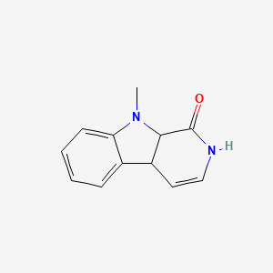 9-Methyl-2,4a,9,9a-tetrahydro-1H-pyrido[3,4-b]indol-1-one