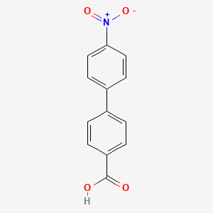 B1294386 [1,1'-Biphenyl]-4-carboxylic acid, 4'-nitro- CAS No. 92-89-7
