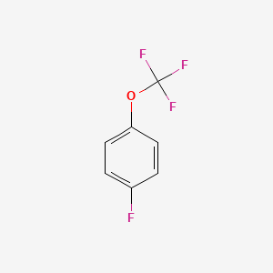 molecular formula C7H4F4O B1294388 4-(三氟甲氧基)氟苯 CAS No. 352-67-0