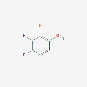 molecular formula C6H3BrF2O B12943921 2-Bromo-3,4-difluorophenol 