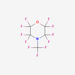 molecular formula C5F11NO B1294395 2,2,3,3,5,5,6,6-八氟-4-(三氟甲基)吗啉 CAS No. 382-28-5