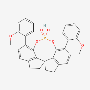 12-hydroxy-1,10-bis(2-methoxyphenyl)-4,5,6,7-tetrahydroiindeno[7,1-de:1',7'-fg][1,3,2]dioxaphosphocine 12-oxide