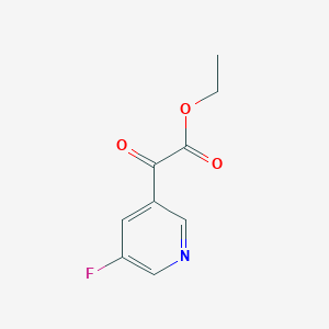 Ethyl 2-(5-fluoropyridin-3-yl)-2-oxoacetate