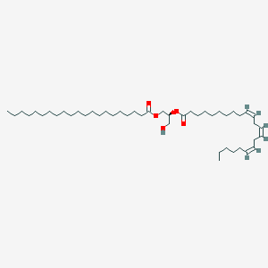 molecular formula C46H84O5 B12944105 1-heneicosanoyl-2-(10Z,13Z,16Z-docosatrienoyl)-sn-glycerol 