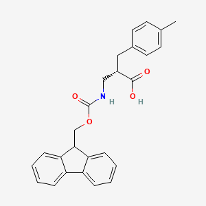 (S)-3-((((9H-Fluoren-9-yl)methoxy)carbonyl)amino)-2-(4-methylbenzyl)propanoic acid