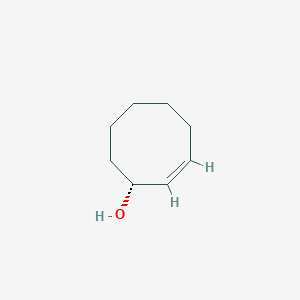 molecular formula C8H14O B12944117 (R,E)-Cyclooct-2-enol 