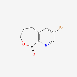 3-Bromo-6,7-dihydrooxepino[3,4-b]pyridin-9(5H)-one