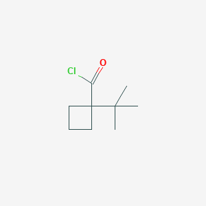 1-(tert-Butyl)cyclobutane-1-carbonyl chloride