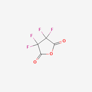 molecular formula C4F4O3 B1294416 Tetrafluorosuccinic anhydride CAS No. 699-30-9