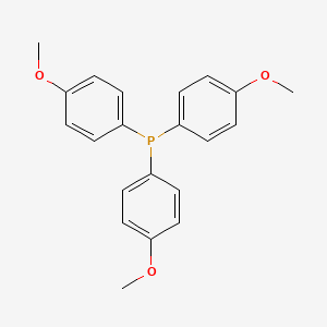 molecular formula C21H21O3P B1294419 Tris(4-methoxyphenyl)phosphine CAS No. 855-38-9