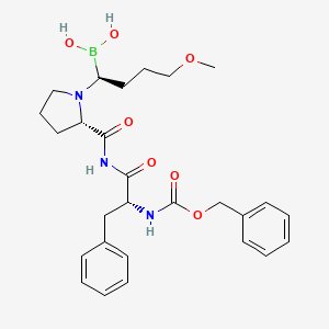 molecular formula C27H36BN3O7 B12944193 Tri-50C CAS No. 667917-16-0