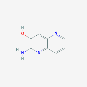 2-Amino-1,5-naphthyridin-3-ol