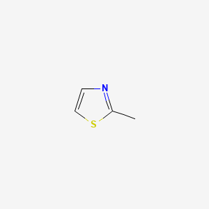 B1294427 2-Methylthiazole CAS No. 3581-87-1