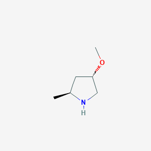 (2S,4S)-4-Methoxy-2-methylpyrrolidine