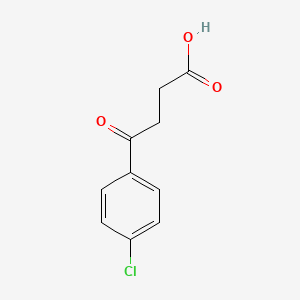 molecular formula C10H9ClO3 B1294433 3-(4-氯苯甲酰基)丙酸 CAS No. 3984-34-7